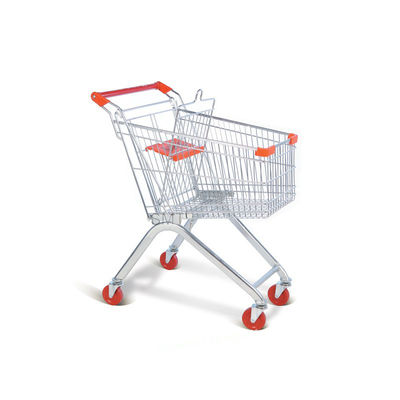 品質  Cheap Folding European Metal Supermarket Shopping Trolley Grocery Cart For Sale 工場